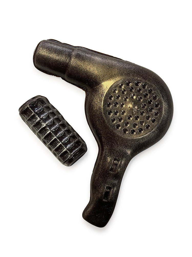 Hair Dryer & Curler Dark, Milk Chocolate or Flavoured Gift Box