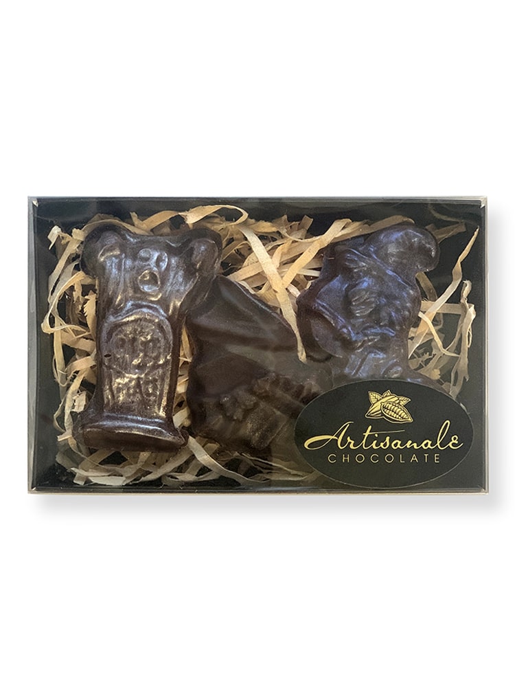 Halloween Set - 3 Piece - Dark or Milk Chocolate