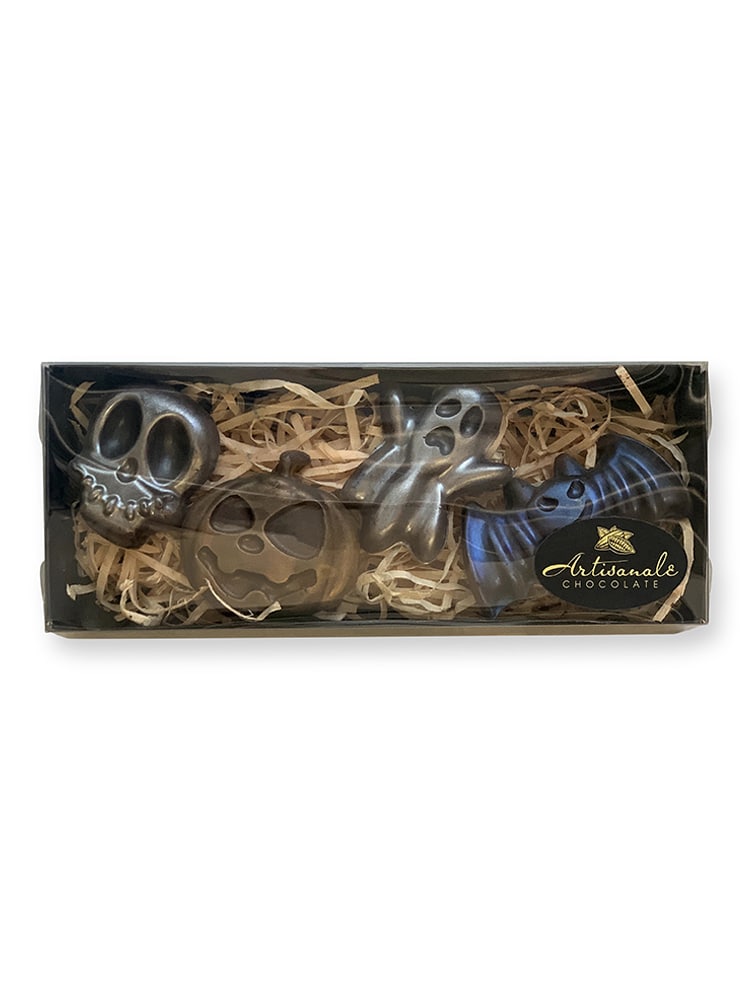 Halloween Set - 4 Piece - Dark or Milk Chocolate
