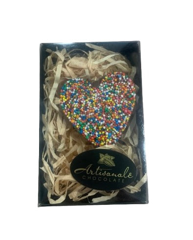 Freckle Heart - Dark or Milk chocolate