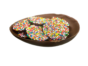 Easter Egg - Freckle Egg - Dark Chocolate 67% or Milk Chocolate 41%