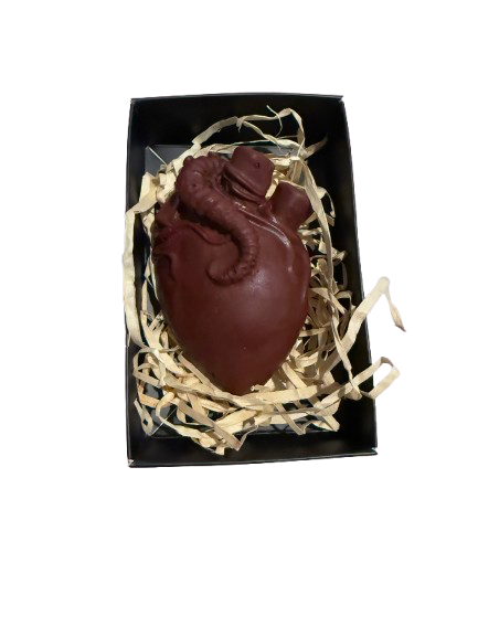 Heart - Dark, Milk Chocolate or Rocky Road - Gift Box