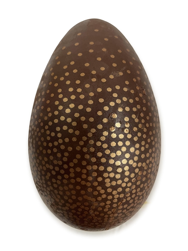 Easter Egg - Dotted - Dark or Milk Chocolate