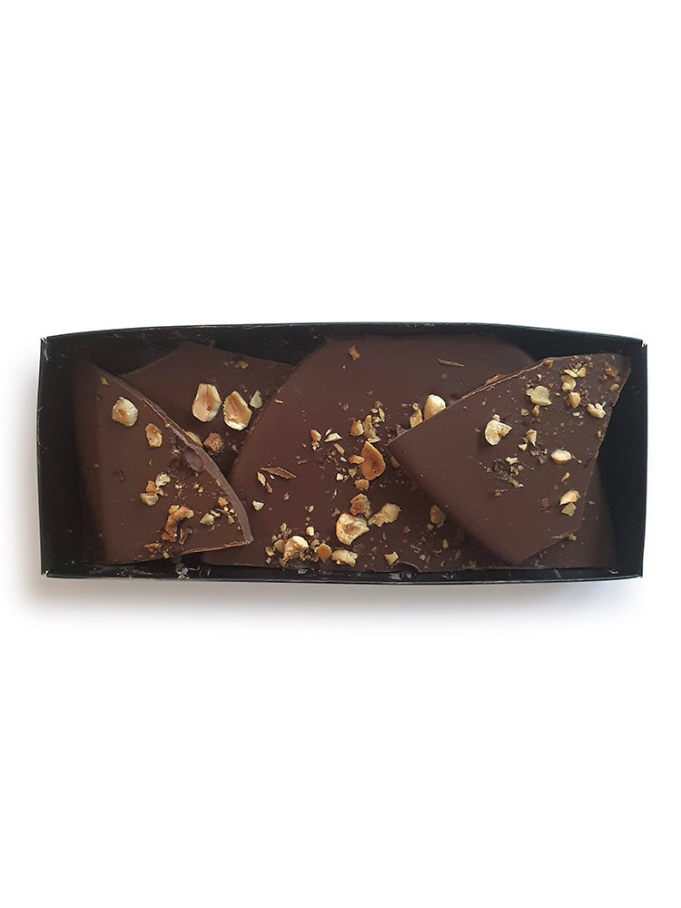 Hazelnut - Dark or Milk Chocolate - Gift Box