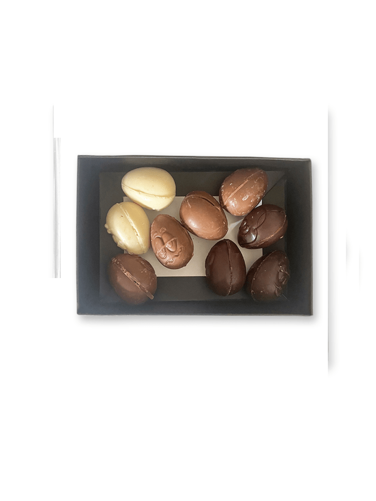 Assorted Mini Eggs - Dark, Milk, or White Chocolate - Gift Box