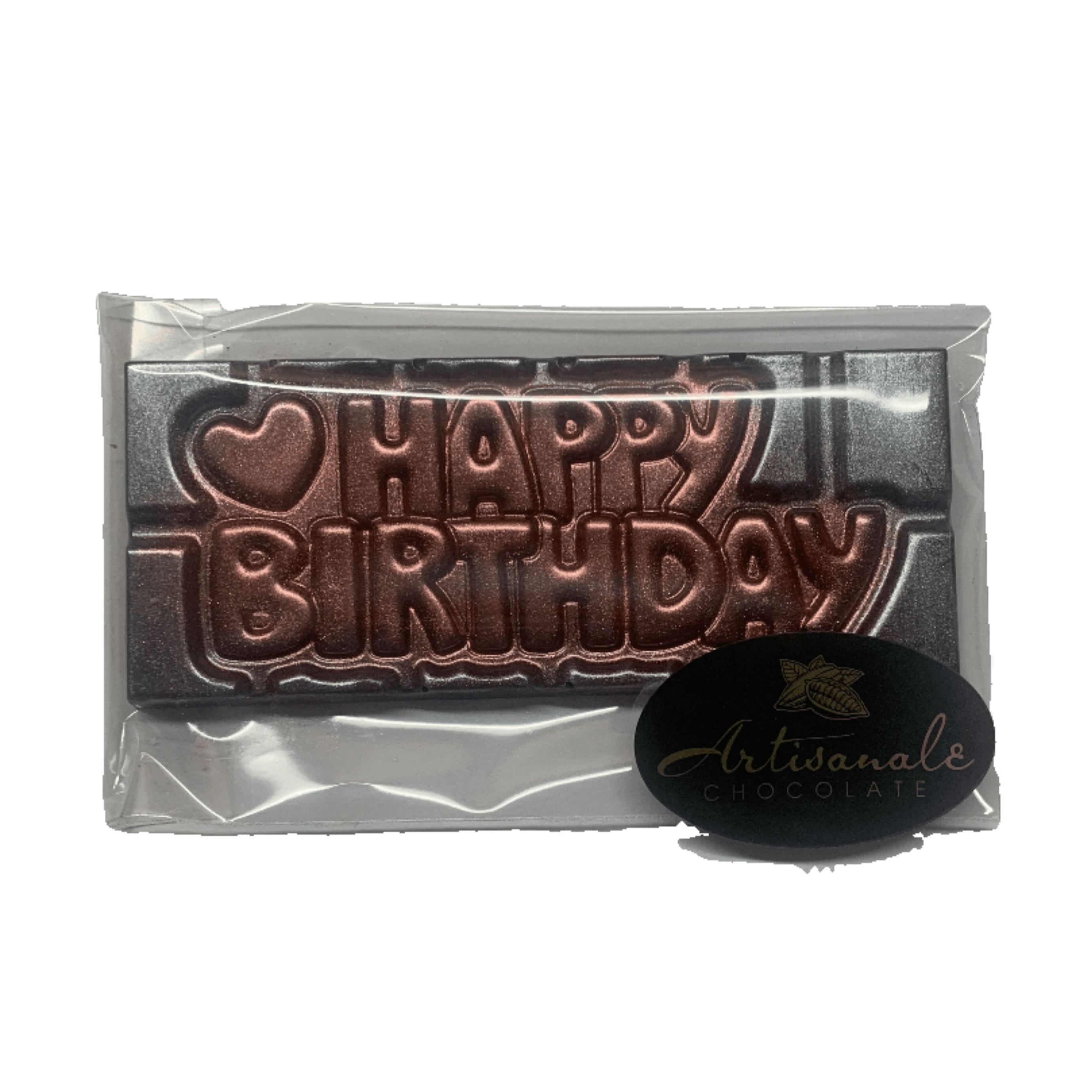 Happy Birthday - Dark or Milk Chocolate