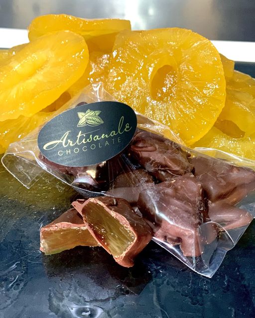 Pineapple - Dark or Milk Chocolate - Box
