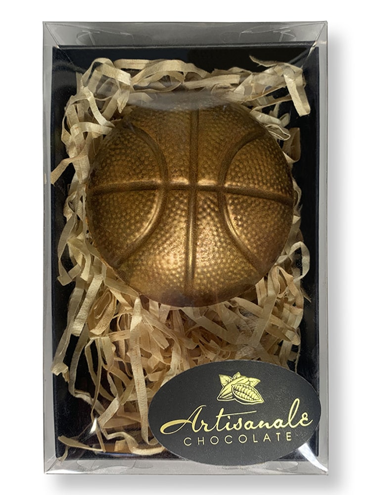 Basketball - Dark, Milk Chocolate or Rocky Road - Gift Box