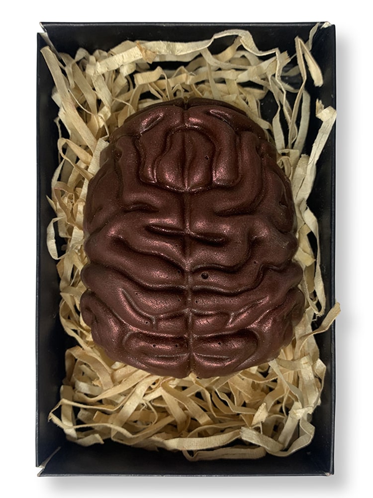 Brain - Dark, Milk Chocolate or Rocky Road - Gift Box