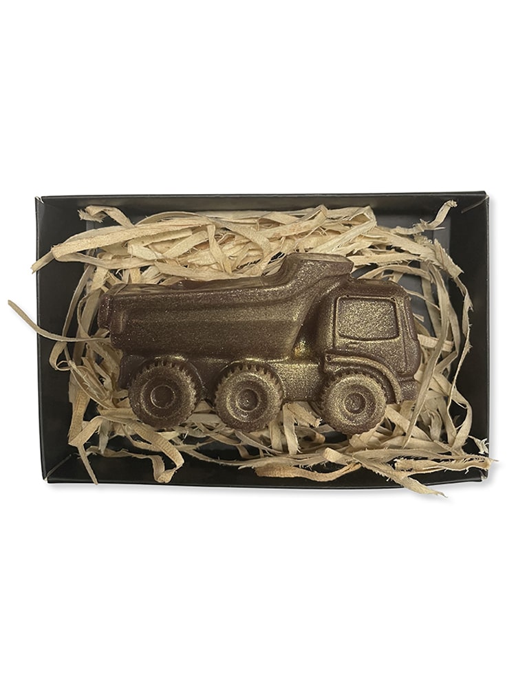 Dump Truck - Dark, Milk Chocolate or Rocky Road - Gift Box