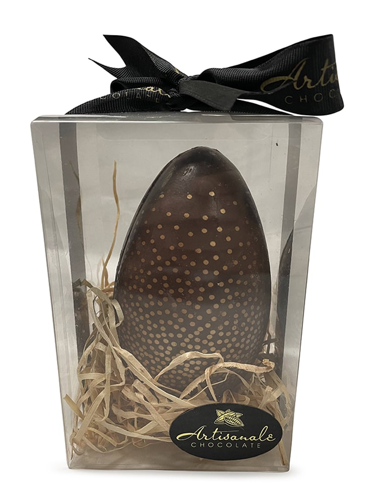 Easter Egg - Dotted - Dark or Milk Chocolate