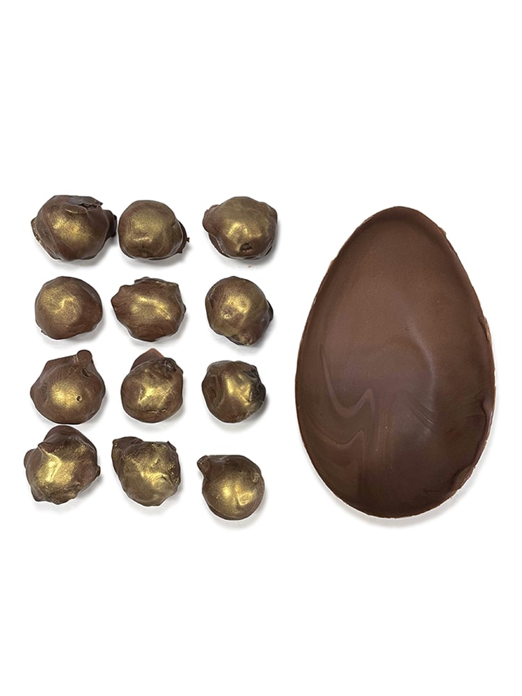 Easter Egg - Half - Baileys Truffles - Milk Chocolate 41%