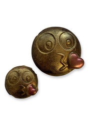 Emoji - Kisses - Dark or Milk Chocolate