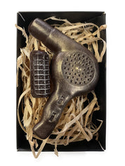 Hair Dryer & Curler - Dark, Milk Chocolate or Flavoured - Gift Box