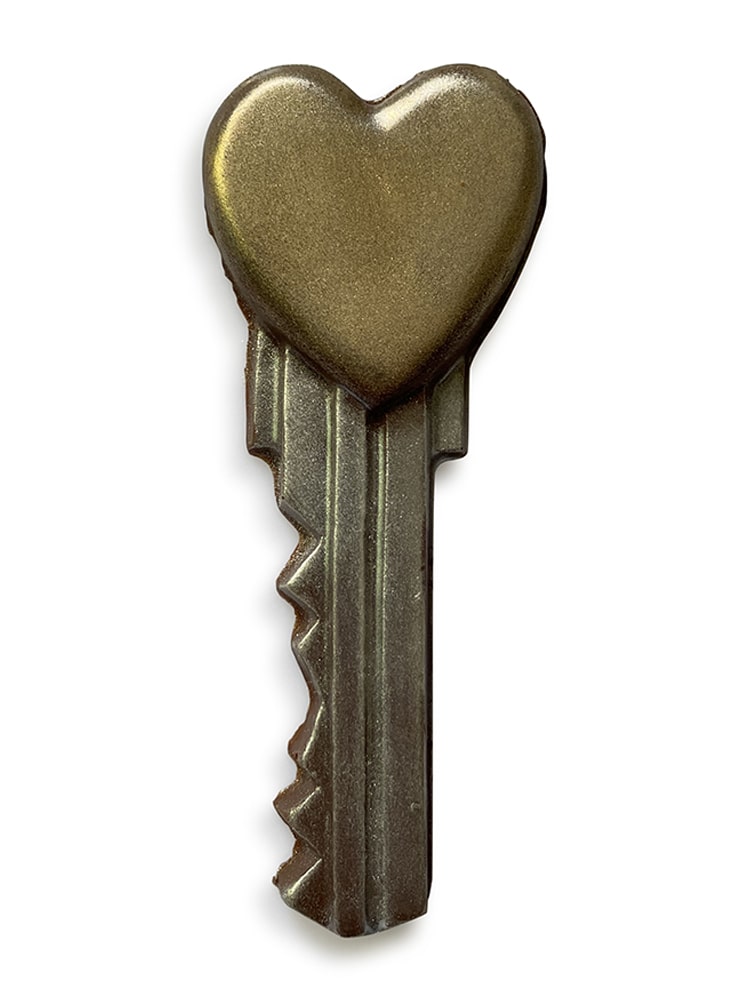 Heart Key - Dark, Milk or White Chocolate - Gift Box – Artisanale Chocolate