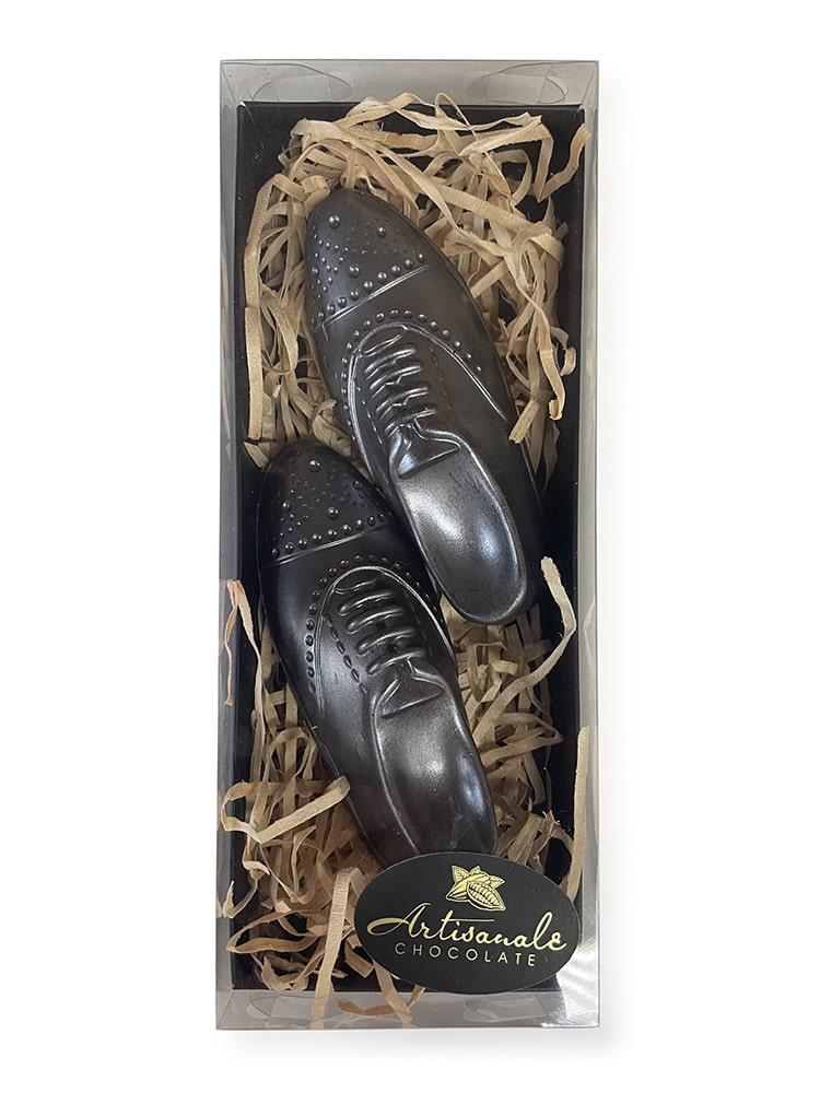 Men's Shoes - Dark, Milk Chocolate or Rocky Road - Gift Box