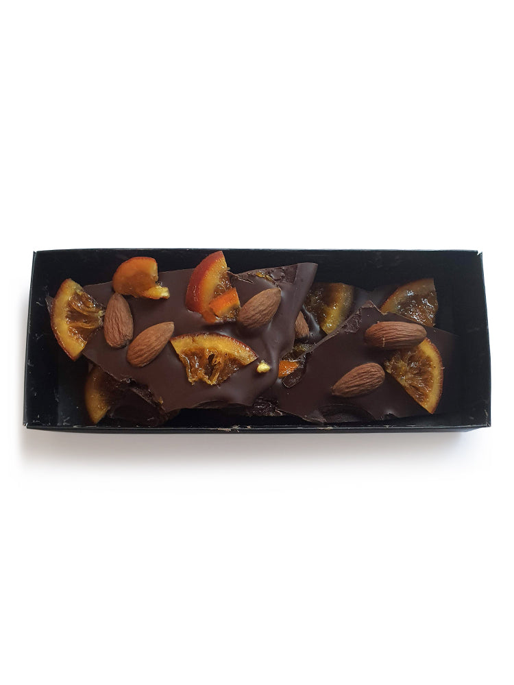 Orange & Almond - Dark Chocolate 67% - Gift Box