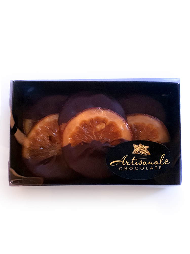 Orange Slices - Dark Chocolate 67% - Gift Box
