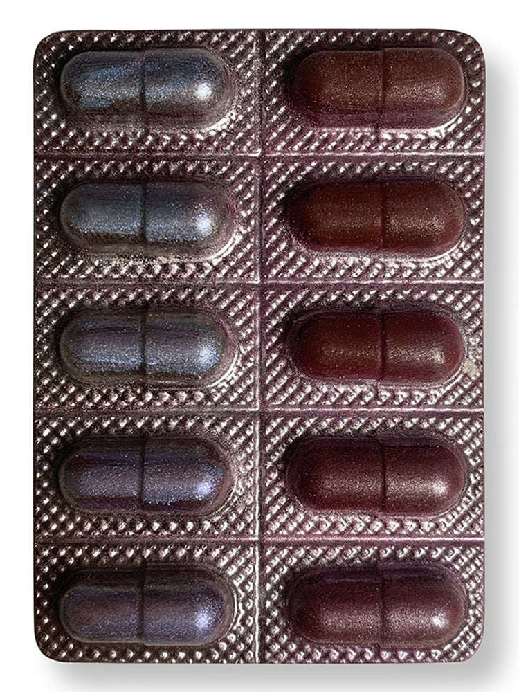 Pill Case - Dark, Milk Chocolate or Rocky Road - Gift Box