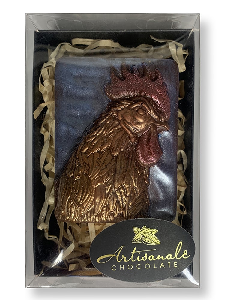 Rooster - Dark, Milk Chocolate or Rocky Road - Gift Box