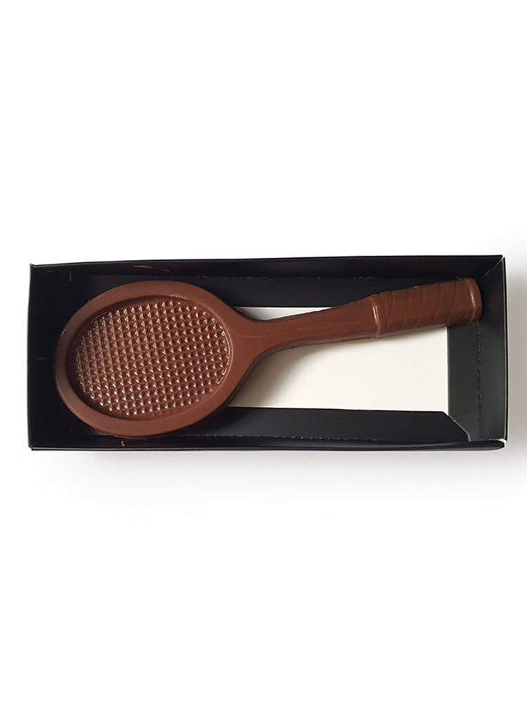 Tennis Racquet - Dark or Milk Chocolate - Gift Box